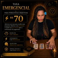 Taxa emergencial - Para perguntas objetivas – Image 1