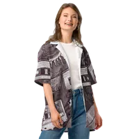 Psychedelic NOIR Button Shirt – Image 6