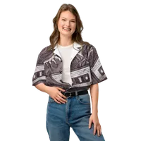 Psychedelic NOIR Button Shirt – Image 9
