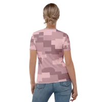 Women's Camouflage VV T-Shirt  – Image 3