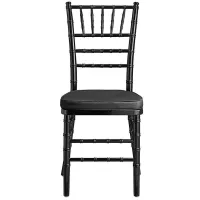 Chiavari Chair/Each Includes Delivery 5 mi and Cushion – Black
