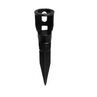 Stakes – 5" Ground Stake Circle Top - Black - 1000 per Case
