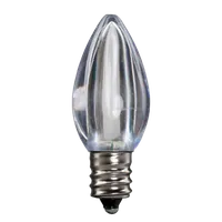 Twinkle LED Bulb - Box of 25 – C7 Bulb (E12 Base) - NC7DT-LED-PW