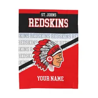St Johns Redskins Blanket – 60 x 80, black, yes