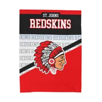 St Johns Redskins Blanket – 60 x 80, black, no