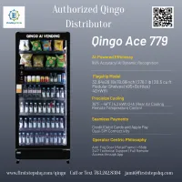 Qingo Ace (779) AI Smart Cooler Vending Machine – Image 1