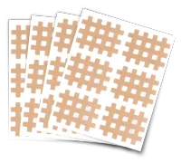 Gittertapes Packung mit 20 Bögen in unterschiedlichen Größen – Bild 3