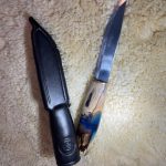 Käsintehty uniikki puukko – Kuva 4
