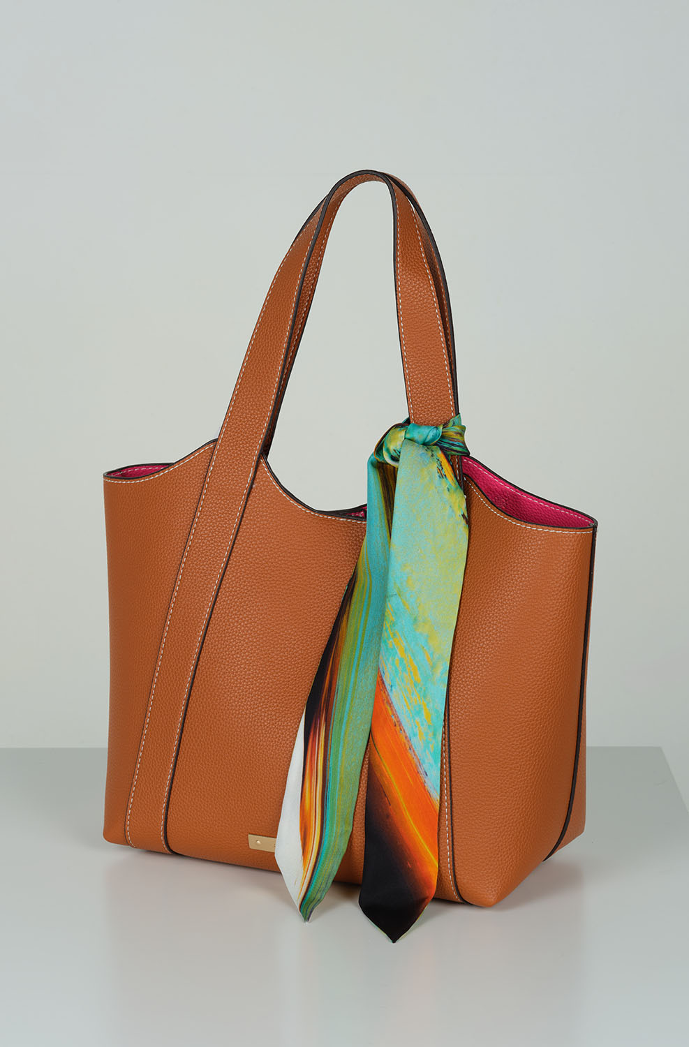 Oneness l satin silk scarf, made in Italy – Image 6