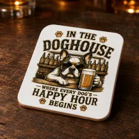 Mug and Coaster Gift Set – Where Every Dog’s Happy Hour Begins – Image 2