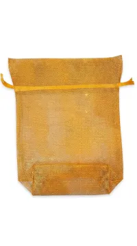 Lotus Premium Golden Net Gift Bag – Image 3