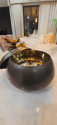 Prestige Stainless steel with Teflon Coating Alms Bowl by Lotus – Image 19