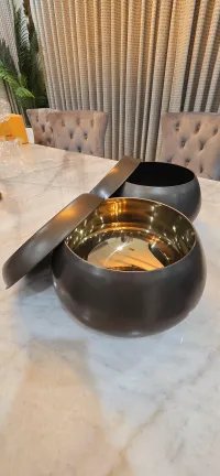 Prestige Stainless steel with Teflon Coating Alms Bowl by Lotus – Image 5