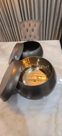 Prestige Stainless steel with Teflon Coating Alms Bowl by Lotus – Image 9