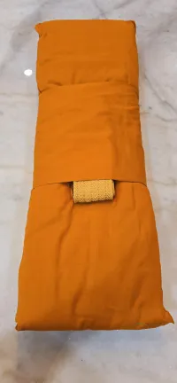 Monk Robe Set Custom Made Extra Large | Premium Thai Cotton (Muslin) – Light Brown