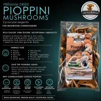 American Mushroom & Spice: Dried Pioppini Mushroom – Image 3