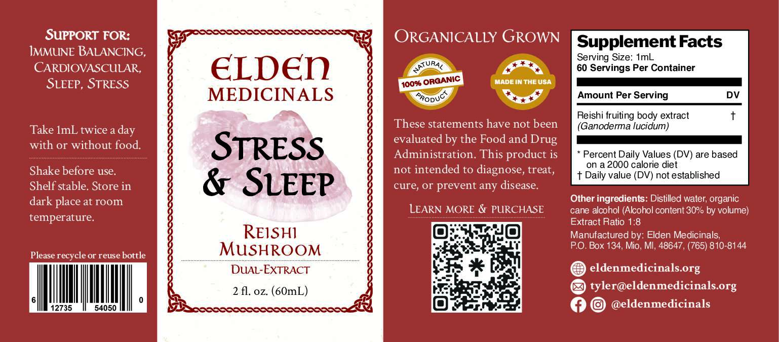 Elden Medicinals: Reishi Dual-Extract Tincture – Image 4