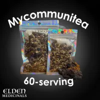 Elden Medicinals: Mycommunitea 60-Serving Mylar Bag with 1 Cotton Tea Bag – Image 1
