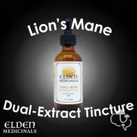 Elden Medicinals: Lion's Mane Dual-Extract Tincture – Image 1