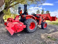 Tractor + Rototiller – Image 1