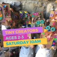 Tiny Creators Ages 2-3 Saturday @10am – Image 1