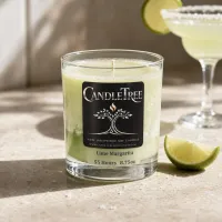 Lime Margarita Hand-Poured Soy Candle – Image 3