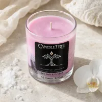 Sea Salt & Orchid Hand-Poured Soy Candle – Image 2