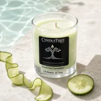 Fresh Cut Cucumber Hand-Poured Soy Candle – Image 3