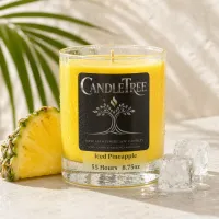 Iced Pineapple Hand-Poured Soy Candle – Image 3