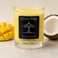 Coconut Mango Tango Hand-Poured Soy Candle – Image 3