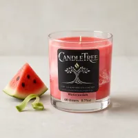 Watermelon Hand-Poured Soy Candle – Image 3