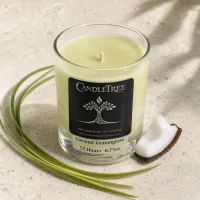 Coconut Lemongrass Hand-Poured Soy Candle – Image 3