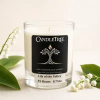 Lily of the Valley Hand-Poured Soy Candle – Image 2
