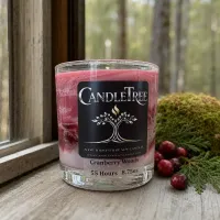 Cranberry Woods Hand-Poured Soy Candle – Image 2