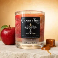 Caramel Apple Hand-Poured Soy Candle – Image 2