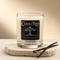 Creamy Vanilla Hand-Poured Soy Candle – Image 3