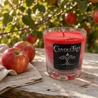 Macintosh Apple Hand-Poured Soy Candle – Image 3