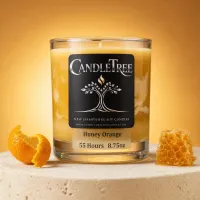 Honey Orange Hand-Poured Soy Candle – Image 3