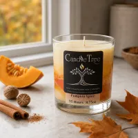 Pumpkin Spice Hand-Poured Soy Candle – Image 2