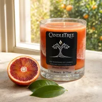 Blood Orange Hand-Poured Soy Candle – Image 2
