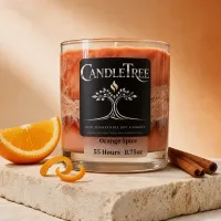 Orange Spice Hand-Poured Soy Candle – Image 3