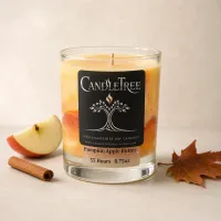 Pumpkin Apple Butter Hand-Poured Soy Candle – Image 2
