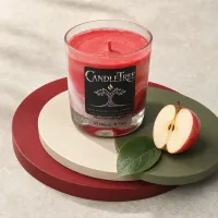 Macintosh Apple Hand-Poured Soy Candle – Image 2