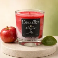 Macintosh Apple Hand-Poured Soy Candle – Image 1