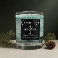 Pine Forest Hand-Poured Soy Candle – Image 2
