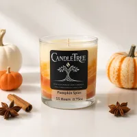 Pumpkin Spice Hand-Poured Soy Candle – Image 3