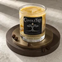 Fresh Brewed Coffee Hand-Poured Soy Candle – Image 2