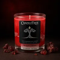 Dragon's Blood Hand-Poured Soy Candle – Image 3