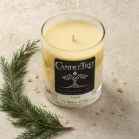 Cedar Hand-Poured Soy Candle – Image 2