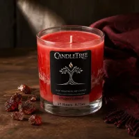 Dragon's Blood Hand-Poured Soy Candle – Image 2
